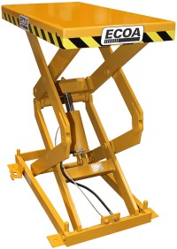 SCISSOR LIFT TABLES OFFER HIGH TRAVEL IN A COMPACT FOOTPRINT