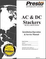 AC & DC Stackers Manual