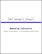 CZC7 Charger Manual