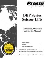 DBP Series Scissor Lifts Manual
