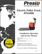Electric Pallet Truck PPJ4500