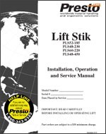 Lift Stik Series Manual