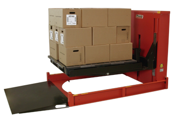 P4 Floor Height Load Leveler with Built-In Turntable