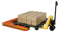 LOW-PROFILE LIFT TABLE IS IDEAL FOR MANUAL PALLET LOADING / UNLOADING