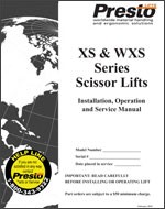 XS-WXS Series Electric Scissor Lifts Manual