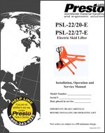 PSL Skid Lifter Manual