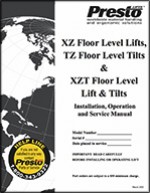 Floor Level Lifts & Tilts Manual