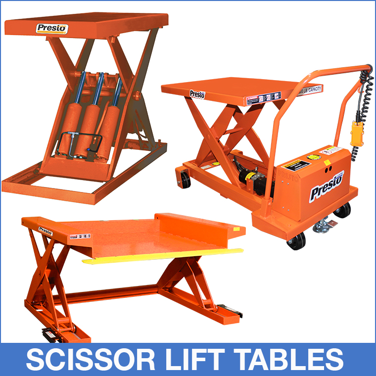 landing page lift tables